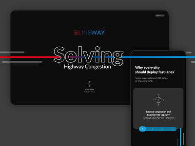 Blissway | Web Design design ux design web website design