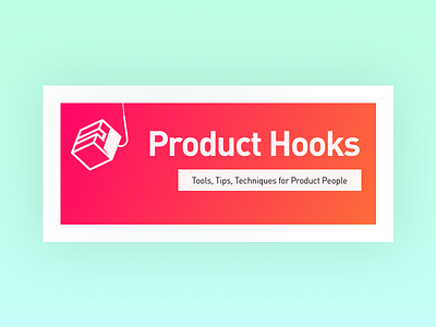 Logo concept for website concept - Product Hooks concept