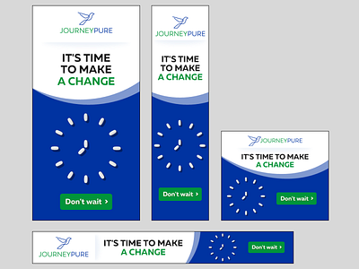 Banner Ads for a Rehab ad banner banner design