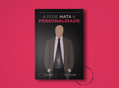 Capa de livro | A pose mata a personalidade book design editorial graphic design illustration illustrations illustrator