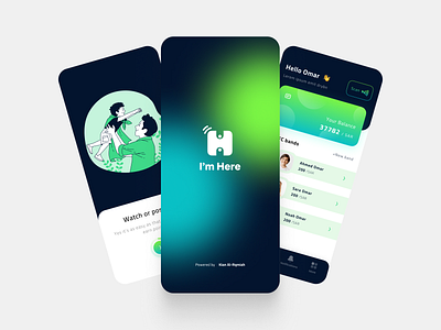 I'm here - Kids tracking app adobexd app clean dailyui design kids location minimalist parents ui ux wallet