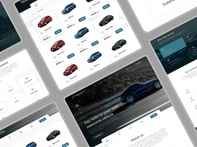 Bin-Omera Motors Website adobexd app cars clean dailyui design ecommerce figma minimalist rent ui ux