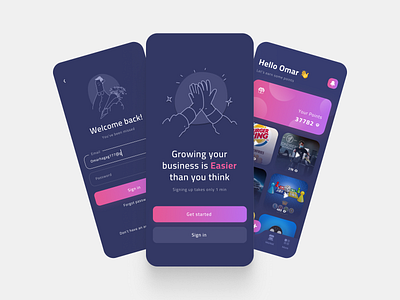 E3lank - Ads app adobexd ads app clean dailyui design illustration marketting minimalist points ui ux