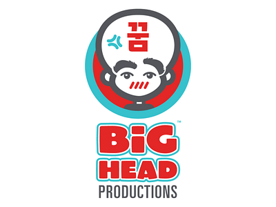 Big Head Productions brand id brand identity branding design graphic design illustration logo typography vector art