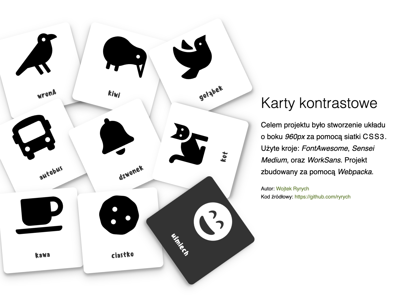 Karty. JAVASCRIPT.