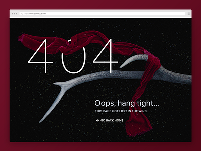 Daily UI #008: 404 404 daily ui 008 daily ui challenge design error page simple ui ui design web design