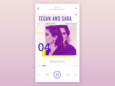 Daily UI #009: Music Player