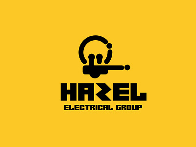 Electric logo branding design graphic design logo typography