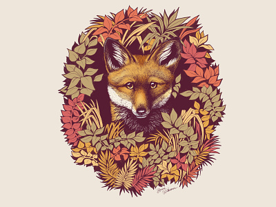 Botanical fox