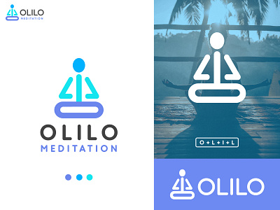 Meditation Logo Design (OLILO-Meditation) best logo designer branding colorful logo conceptual logo creative ecommerce logo creative logo design letter i logo logo design logo ideas meditation logo modern logo mohammadtarek00 olilo meditation peace logo team alpha top notch logo