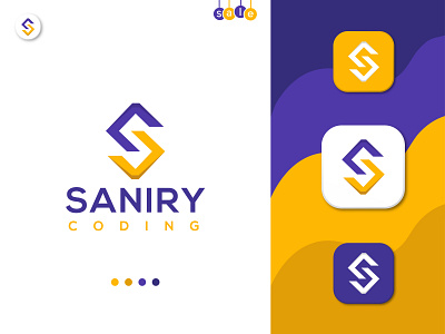 Software Company Logo Design - (SANIRY-Coding)