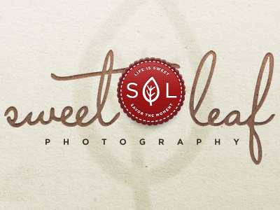 Sweet Leaf Photography brown capistrano gotham leaf red stamp texture