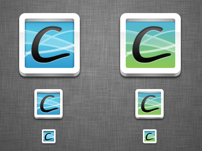 Mac App Icon Ideas app icons blue green icon linen mac app white