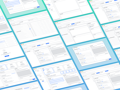 Isometric wireframes for the win! blue interaction design isometric sketch ui user experience ux wireframe wireframes