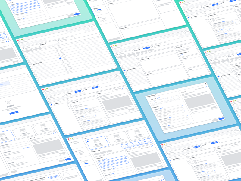 Isometric wireframes for the win! blue sketch isometric user experience interaction design ux ui wireframe wireframes