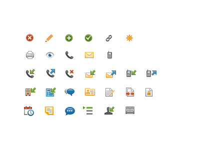 Updated Icons for Web App application color icon icons vector web app