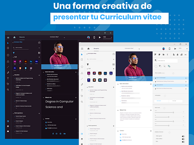 Curriculum Vitae  - Adobe XD