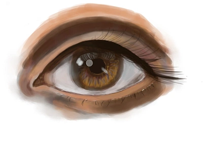 Eye digital painting adobe photoshop app appdesign design digitial painting eye eyeball eyeballs illustration photoshop photoshoptools ui