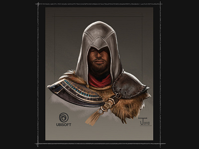 Assassin Creed Fan Art concept art design digital 2d fanart game art illustration visual art