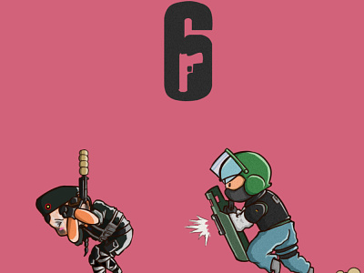 Rainbow Six Siege Chibi Fanart