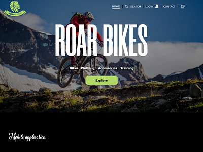 Roar bikes- mobile bike application