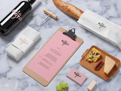 La Vigna Restaurant branding