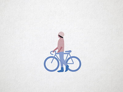 Bike bike city icon illustration