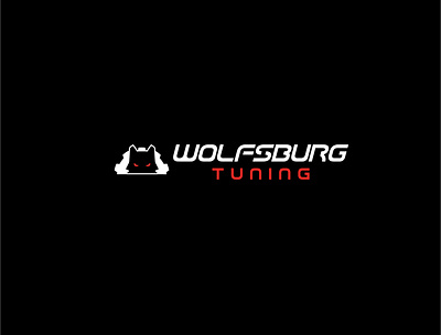 Brand Identity for Wolfsnurg Tuning black brand brand design brand identity branding branding design car logo logo design logodesign logos logotype mechanic mechanics tune tuning wolfsburg