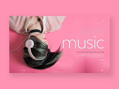 Headphone website design app branding design design inspiration headphone icon landing page minimal ui ui design ui design inspiration ui inspiration ux ux design vector web website design