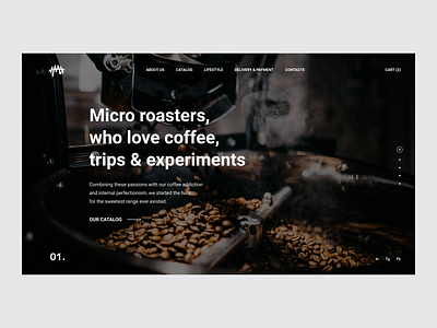 Mad Heads Coffee Roasters - Website after effect animation coffee concept delivery design ecommerce figma landing page minimalism photography rebranding uiux user experience user interface web web animation webdesign webpage