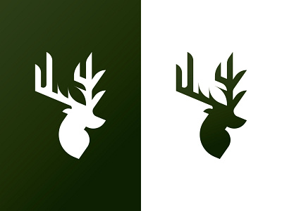 ELK alaska animal art brand branding design elk flat forest logo mark vector