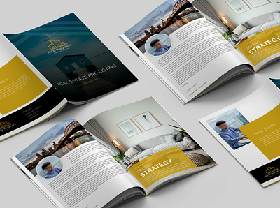 Real Estate Listing Presentation branding brochure design