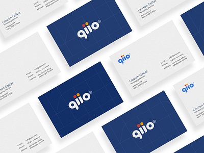 qiio Business Card branding business card design stationary visiting card