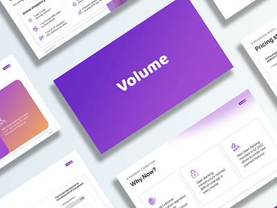 Volume Pitch Deck