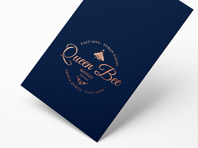 queen bee show case 01 branding design graphicdesign logo namecard vector