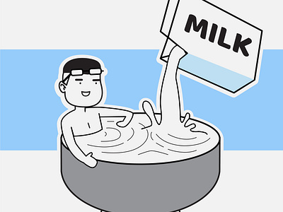 milk bath