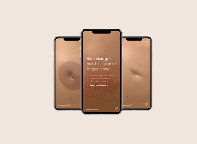 UI Pre-check app app app design breastcancer design digital precheck typography