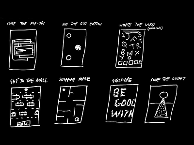 Checkout Checkpoint wireframes