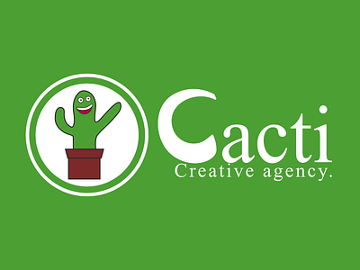 Cacti Creative Agency affinity designer brand branding branding design color design idenity illustration isometric logo typogaphy