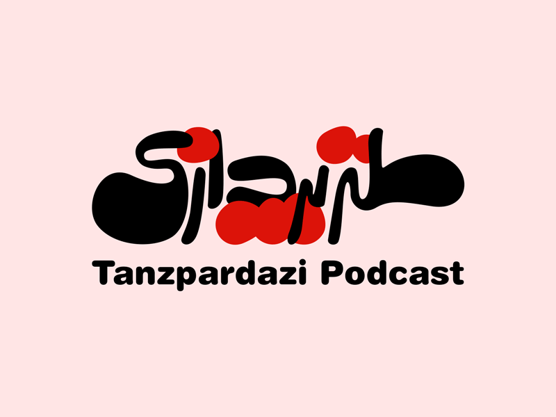 Logo for "Tanzpardazi Podcast" [Rejected] farsi handlettering humor logo logotype podcast visual identity