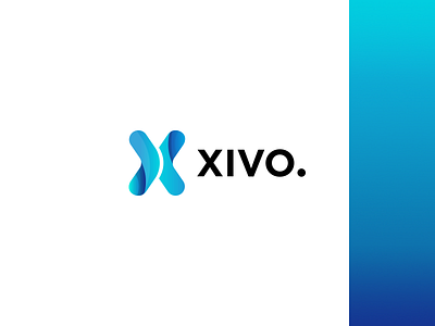 XIVO. — Logo branding clean identity logo logotype minimal simple