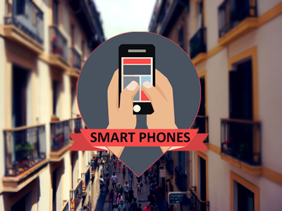 Smart Phones ally badge hands phones play red smart