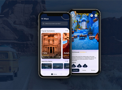 travel app UI Project app app design application art branding color design design art designer illustration illustrator travel travel app ui uxui