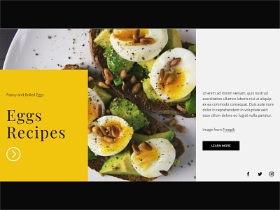 food wide page branding color design design art designer food food and drink food illustration illustration ui ux web