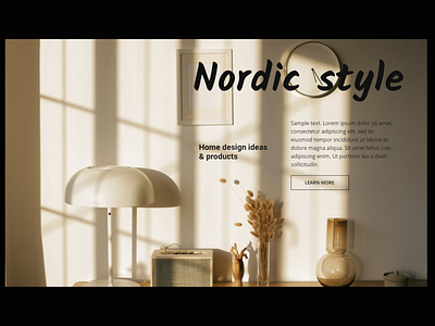 Nordic Style app art branding design design art designer illustration ui ux web