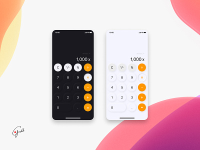 Daily UI Challenge #004 calculator challenge dailylogochallenge dailyui dailyui004 dark design figma popular recent ui ui design