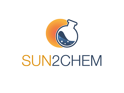 SUN2CHEM design european project european union h2020 illustration logo logodesign logodesigner logotype