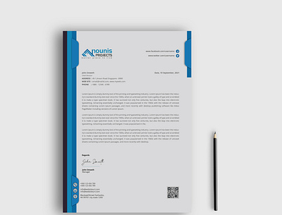 modern logo business card letterhead stationery branding business card business card design invoice design letterhead design letterhead services logo design real estate real estate logo stationery items