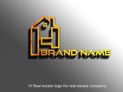 H Real estate logo for real estate company business card business card design design invoice design letterhead design logo logo design real estate real estate logo stationery items