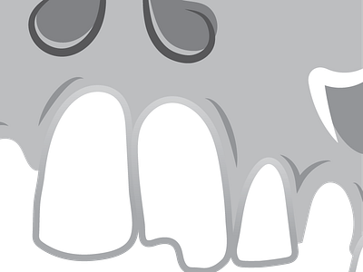 Skull aiga orlando halloween illustration snapchat snapchat filter teeth vector